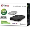 Kišeninis Fantec USB 3.0 / 2.5 "HDD sidabro SATA ALU-25U3 1496