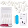 KISS Salon Artificial Nails Naturals - Go Rouge 1 pakuotė (28 vnt.)