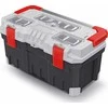 Prosperpla Darbo įrankių dėžė KISTENBERG Titan Plus, 55,4 x 28,6 x 27,6 cm, pilka/juoda sp.