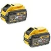 Akumuliatorius DeWalt DCB548Y2-XJ; 18V; 12,0 Ah; Li-ion; 2 vnt.