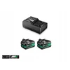 Priedų rinkinys Hikoki UC18YSL3WHZ; 36/18 V; 2x2,5/5,0 Ah; Li-ion
