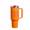 Stanley termo puodelis su šiaudeliu The Quencher ProTour Flip Straw Tumbler 1.18L oranžinis
