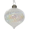 Klass Christmas Tree toy 70690. 8 cm. glass
