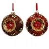 Klass Christmas Tree toy Decoris Vintage. red. glass