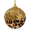 Klass Nežinomas Eglutės žaisliukas Decoris Leopard, rudas, 8 cm