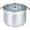 Puodas STALOWY GASTRONOMICZNY 22.4L 34CM KLAUSBERG KB-7798 ROSE GOLD