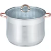 Puodas STALOWY GASTRONOMICZNY 18.7L 32CM KLAUSBERG KB-7797 ROSE GOLD