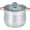 Puodas STALOWY GASTRONOMICZNY 8.6L 24CM KLAUSBERG KB-7793 ROSE GOLD