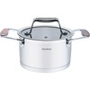 KLAUSBERG - Plieninis puodas + dangtis 16 cm 1,8 L