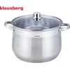 Puodas Plieninis puodas, 26 cm skersmens, 10,7 l, Klausberg