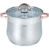 Puodas STALOWY GASTRONOMICZNY 7L 22CM KLAUSBERG KB-7792 ROSE GOLD