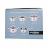 Tradicinis puodas MG Home MODERNO BRUSHED STEEL 4,5 l