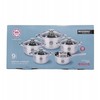 Tradicinis puodas MG Home MODERNO BRUSHED STEEL 4,5 l
