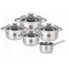 Tradicinis puodas MG Home MODERNO BRUSHED STEEL 4,5 l