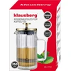 Klausberg Zaparzacz Kavos / arbatos virimo aparatas su presu, talpa 0,35 l kb7759