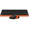 Klaviatūra A4Tech FG1010 FSTYLER set bezdr. klaviatūra + pelė, oranžinė spalva