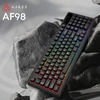 Klaviatūra Ajazz AF98 Juodas USB-C