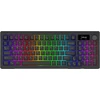Klaviatūra AQIRYS AQIRYS Klaviatūra mechaninė 96%/95 klawiszy Dual Mode: Wirelles&BT+su laidu ATRIA juodas