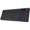 Klaviatūra AQIRYS AQIRYS Klaviatūra mechaninė 96%/95 klawiszy Dual Mode: Wirelles&BT+su laidu ATRIA juodas