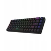 Klaviatūra AQIRYS Klaviatūra mechaninė 65%/68 klawiszy Dual Mode: Wirelles&amp;BT+su laidu MIRA 2.0 juodas