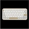Asus Marshmallow KW100 | Klaviatūra | Wireless | US International | Oat Milk