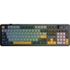 F108 Pro Gray+Oranžinis+Deep Gray Reaper Switch RGB Klaviatūra by AULA