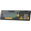 F108 Pro Gray+Oranžinis+Deep Gray Reaper Switch RGB Klaviatūra by AULA