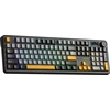 F108 Pro Gray+Oranžinis+Deep Gray Reaper Switch RGB Klaviatūra by AULA