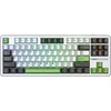 AULA Gasket F87 Thunder Juodas GrayWoodV3 RGB Klaviatūra