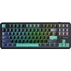 AULA Gasket F87 Pro Klaviatūra Juodas Cyan Mėlyna GrayWoodV4 RGB