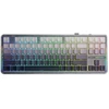 Klaviatūra Aula F87 SpaceCrystal Switch (AUF87-GG-SC-E)