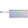 HERO84 HE Baltas+Violetinė+Gradient+LIGHT JadeKing RGB AULA gasket klaviatūra