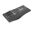 Klaviatūra C-Tech C-TECH Klaviatūra KB-113E USB, ERGO, juoda, CZ/SK