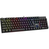 Klaviatūra C-Tech C-TECH mechaninė klaviatūra Morpheus, casual gaming, CZ/SK, raudona przełączniki, RGB podsvícenie, USB