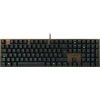 Klaviatūra Cherry KC 200 MX klaviatūra Uniwersalne USB QWERTY Angielski Juodas ruda