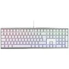 Klaviatūra Cherry MX 3.0S RGB klaviatūra USB QWERTZ niemiecki Baltas