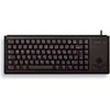Klaviatūra CHERRY COMPACT Pilkas - TRACKBALL USB US LAYOUT EUR