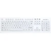 Contour Design Active Key AK-C8100 klaviatūra Biuro RF belaidė Niemiecki Baltas