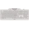 CHERRY KC 1000 SC Baltas-Pilkas - Klaviatūra USB UK