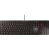 CHERRY KC 6000 SLIM Juodas - CORDED Klaviatūra USB