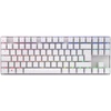 Klaviatūra Cherry MX 8.2 TKL Wireless RGB klaviatūra Gaming RF belaidė + Bluetooth AZERTY Francuski Baltas (G80-3882LYAFR-0)