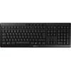 CHERRYSTREAMBLACK Klaviatūra - BELAIDIS USB JK ANGLŲ KALBA