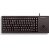 CHERRY XS Trackball klaviatūra USB QWERTY Anglų (JAV) Juoda
