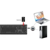 Klaviatūra Conceptronic USB +Skaitytuvas kart Smart ID išdėstymas IT (KAYNE01IT)