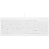 Klaviatūra Contour ACTIVE KEY Hygiene Compact Ultraflat Klaviatūra su (AK-C7012F-UVS-W/FR)