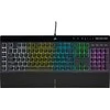 Žaidimų klaviatūra Corsair K55 RGB Pro su 5 zonų RGB pašvietimu, ENG išdėstymas