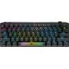 Corsair | Klaviatūra žaidimams | K70 PRO MINI | Klaviatūra žaidimams | RGB LED pašvietimas | NA | Juodas | Wireless | Bluetooth | MX Raudona Switch | Belaidė jungtis