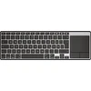 Belaidė mini klaviatūra su jutikliniu kilimėliu, šiaurietišku išdėstymu, USB nano imtuvu, juoda DELTACO / TB-504