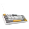 INCA Klaviatūra žaidimams RGB/RedSwitch/USB/Mechan. 2.00m weiĂź