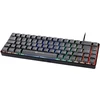 GAMIAC TKL69G SF Klaviatūra žaidimams, Kailh Raudona - juodas/pilkas